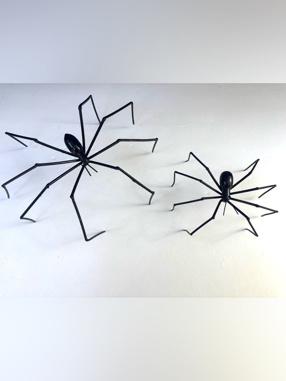 Black Decorative Spider Wall Sculptures - Home Wall Decor